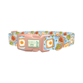 Breakfast Toast Dog Collar - plastic rose gold