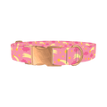 Comet Cloud Dog Collar - metal rose gold