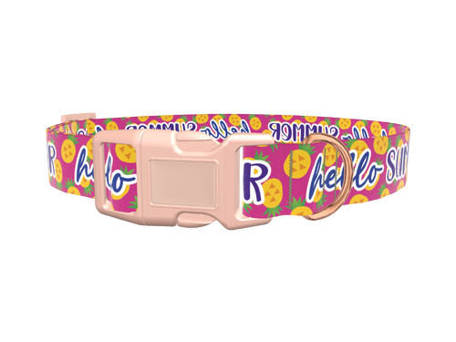 Tropical Summer Dog Collar