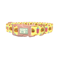 Burger and Shake Dog Collar - plastic rose gold