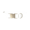 Rose Gold Chain Dog Collar - metal silver