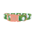 Golf Course Dog Collar - plastic rose gold