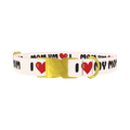 Heart Love Dog Collar - metal gold