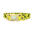 Avocado Fruit Dog Collar - plastic gold