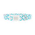 Easter Egg Heart Dog Collar - plastic silver