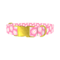 Easter Egg Daisy Dog Collar - metal gold