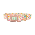 Christmas Western Dog Collar - plastic rose gold