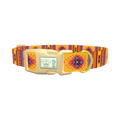 Mexican Tribal Star Dog Collar - plastic gold