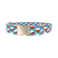 Red Bobber Pattern Dog Collar - Thumbnail 3