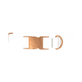 Camo Pattern Dog Collar - metal rose gold