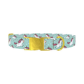 Unicorn Fantasy Dog Collar - metal gold