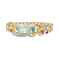 Beach Ball Dog Collar - plastic silver
