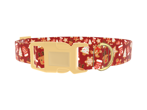 Christmas Cookie Dog Collar