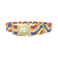 Colorful Burst Dog Collar - plastic gold