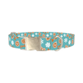 Christmas Treat Dog Collar - metal silver