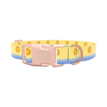 Beach Sun Dog Collar - plastic gold