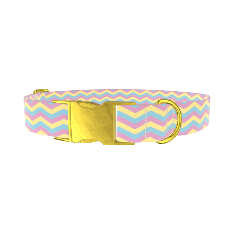 Geometric Chevron Dog Collar