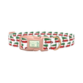 Christmas Car Dog Collar - plastic rose gold