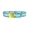 Pool Party Dog Collar - metal gold