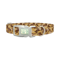 Desert Camo Dog Collar - plastic silver