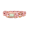 Sausage Pattern Dog Collar - plastic rose gold