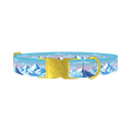 Arctic Mountain Dog Collar - metal gold