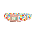Candy Heart Dog Collar - plastic rose gold