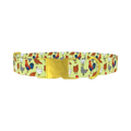 Chicken Rooster Dog Collar - metal gold