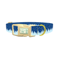 Christmas Forest Dog Collar - plastic gold