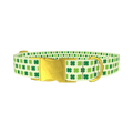 Four Leaf Clover Dog Collar - metal gold
