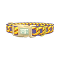 Golden Chain Lilac Dog Collar - plastic gold
