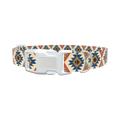 Tribal Star Pattern Dog Collar - plastic rose gold