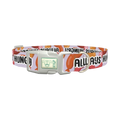 Meat Lover Dog Collar - plastic silver