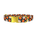 Pumpkin Patch Dog Collar - metal gold