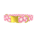 Easter Egg Daisy Dog Collar - metal gold