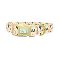 Desert Sunset Dog Collar - plastic gold