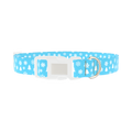 Winter Snowflake Dog Collar - plastic silver