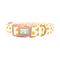 Yellow Daisy Dog Collar - plastic rose gold
