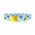 Bluejay Bird Dog Collar - metal gold