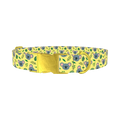 Koala Jungle Dog Collar - metal gold