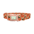 French Bulldog Dog Collar - plastic rose gold