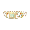 Irish Bow Dog Collar - plastic gold