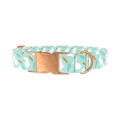 Carrot Bunny Dog Collar - metal rose gold