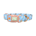 Festive Cat Dog Collar - plastic rose gold