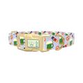 Oktoberfest Dog Collar - plastic silver
