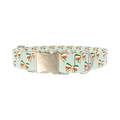 Irish Bow Dog Collar - metal gold