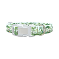 Tropical Jungle Dog Collar - plastic gold