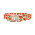 Apple Picnic Dog Collar - plastic rose gold