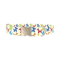 Balloon Animal Dog Collar - metal silver