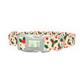 Christmas Holly Dog Collar - plastic silver